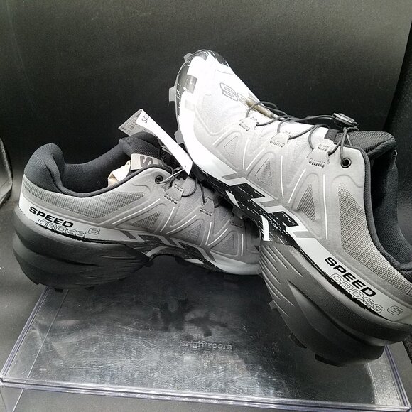 Salomon Men’s Speedcross 6 Trail Running Shoes Size 9.5 – Lightweight Grip Sneak - Picture 10 of 12
